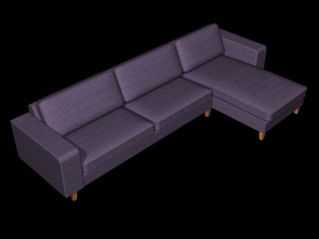 3D Polster Sofa Couch Mbel fr Webshop oder Konfigurator