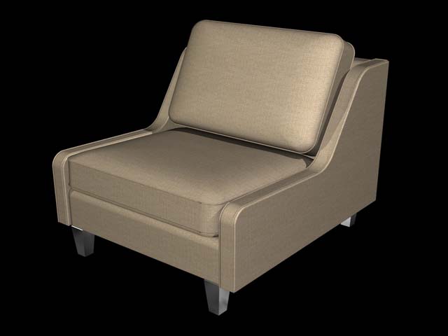 3D Polster Sessel Couch Mbel fr Webshop oder Konfigurator