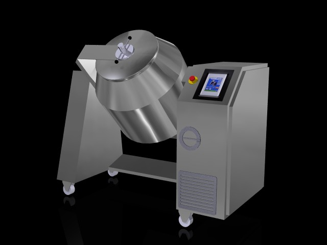 3D Produktvisualisierung Reifemaschine Poltermaschine Tumbler